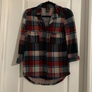 Rue 21 Plaid Button-down Shirt